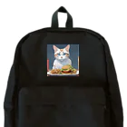 yoiyononakaのファストフードと虎縞白猫01 Backpack