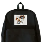 Animal Illustration shopのチン　Japanese Chin　水彩画風 Backpack