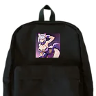 LONGSTONEの紫フォックス　お姉さん Backpack