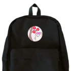 ましまろのお店の焼きましまろちゃんと梅の花 Backpack