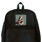 三毛猫shopの本を読む猫 Backpack