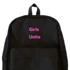 あい・まい・みぃのGirls Unite-女性たちが団結して力を合わせる言葉 Backpack