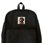 パパリスのふわふわ黒プーちゃん Backpack