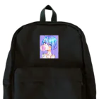 World_Teesのバブルガムを噛むアニメガール 日本の美学 アニメオタク Backpack