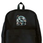 shime_savaのトーチを持ったおばちゃんライダー Backpack