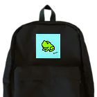 雑貨屋kerori(ザッカヤケロリ）のカエル（おすわり） Backpack