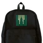 ASUTOMIのビルグッズ濃い緑色 Backpack