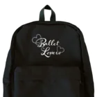 Saori_k_cutpaper_artのBallet Lovers white Backpack