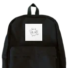 8890のラインアート　モンスター Backpack