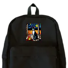 Ppit8の星に包まれる夜のアトミックファイヤー Backpack