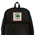 雑貨屋kerori(ザッカヤケロリ）のCute Frog Donut（キュートフロッグドーナツ） Backpack