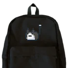 ねこさん爆発ショップのハチワレねこさんドット（ファビコン）  Backpack