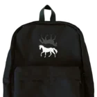 SWのBlack and White Backpack