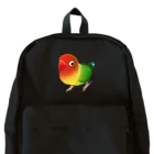 まめるりはことりのボタンインコ　おすましルリゴシボタンインコ【まめるりはことり】 Backpack