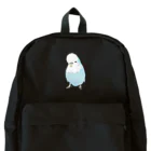 まめるりはことりの可愛いジャンボセキセイインコ【まめるりはことり】 Backpack