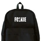 FOLKIEのFOLKIE白ロゴ Backpack