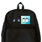 ヤママユ(ヤママユ・ペンギイナ)のふたごのフェアリーペンギン(キラキラロゴつき) Backpack