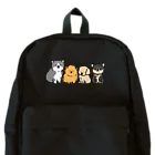 ゆるあにまるの子犬集合　文字無しver Backpack