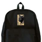 昨日見たゆめ。の黒猫 Backpack