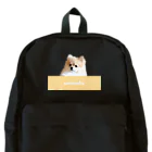 ポメラニアン グッズ unimofu pomeranianのポメラニアン チーズバー unimofu cheese bar Backpack