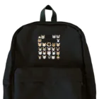 みきぞーん｜保護猫 ミッキー画伯と肉球とおともだちのミッキー画伯と仲間たち Backpack