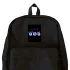 mmm.oe /モエモエモエ雑貨店のブラックサンタさん3人 🍗 Backpack