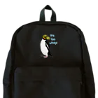 LalaHangeulのRockhopper penguin　(イワトビペンギン) Backpack