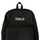 YOLOのyou only live once Backpack