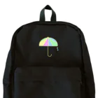 isaisaiisaaのカラフル雨傘 Backpack