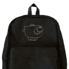 ぽるかの３歳画伯の「サメさん」 Backpack