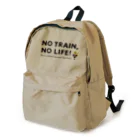 Train Kids! SOUVENIR SHOPのNO TRAIN, NO LIFE ! リュック