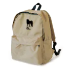 bow and arrow のパグ犬 Backpack