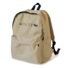 WOLTEのWOLTEシンプルロゴ / ロゴカラー・グレー Backpack