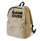 TOKYO LOGOSHOP 東京ロゴショップのGAMEOVER-ゲームオーバー- Backpack