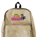 CARTOON PETDOGSの【107F】C･PETDOGS『Black Shiba Female』リュック Backpack