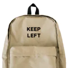 RiyocoHanasawa illustrationのKEEP LEFT リュック