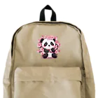 waterpandaの満開桜とパンダ Backpack