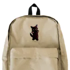 ʚ fuwari ɞのパピ猫立っち/黒猫 Backpack