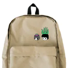 nanaqsaのアロエのアッちゃん隣にエケネコ Backpack