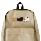 山村遥のすやすや猫 トリオ Backpack