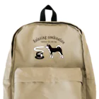 キッズモード某の日本の犬とお茶(モノトーン) Backpack