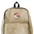 あずき缶のふくらスズメ Backpack