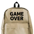 TOKYO LOGOSHOP 東京ロゴショップのGAMEOVER-ゲームオーバー- Backpack