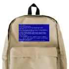 Ａ’ｚｗｏｒｋＳの一番コワいヤツ　ブルースクリーン Backpack