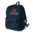 牛のTシャツ屋のI love music Backpack