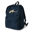 LalaHangeulのJapanese gecko(ニホンヤモリ)　英語デザイン Backpack