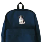 pondLeisurelyの愛らしい子犬 Backpack