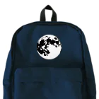 月蝕雑貨のモノクロの月 Backpack