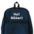 T-ShhhのHai!Nikkori!（はい！にっこり！） Backpack