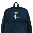 くいなの母のTu-Fu(痛風)受信中(White) Backpack